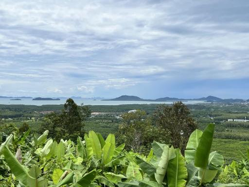 2 Sides Seaview Land for sale in Si Sunthorn, Phuket