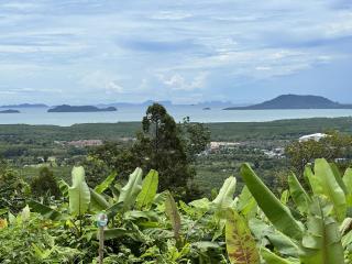 2 Sides Seaview Land for sale in Si Sunthorn, Phuket