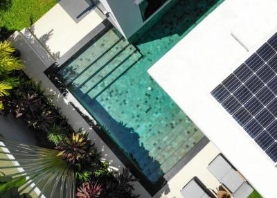 The 100% ️ Solar-powered 3 Bedroom Pool Villa