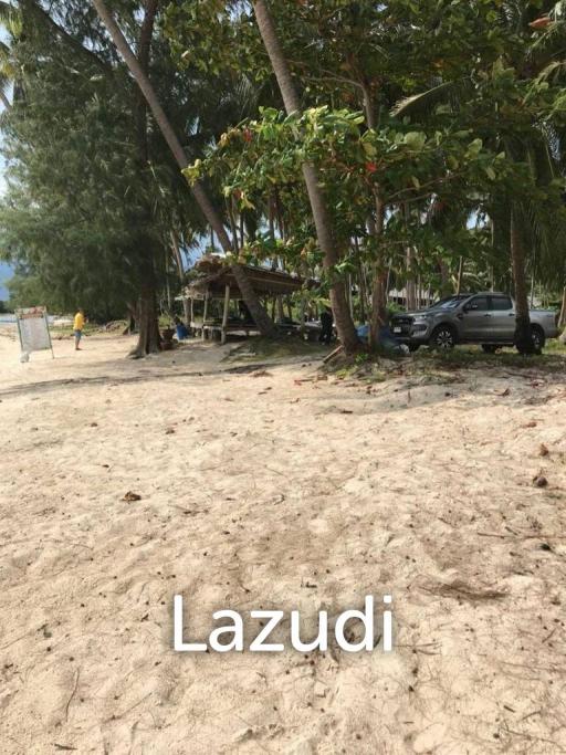 1600 SQ.M Beautiful Beach Front Land