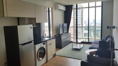 2 beds 1 bath 55sqm Park Origin Sukhumvit 24 for rent 40000THB for sale 13900000THB