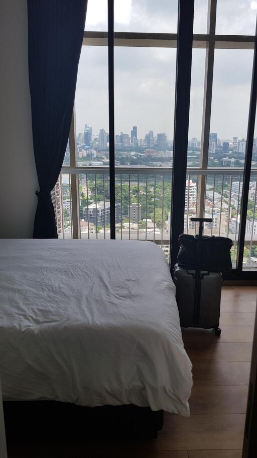 2 beds 1 bath 55sqm Park Origin Sukhumvit 24 for rent 40000THB for sale 13900000THB