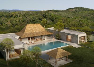 natural beauty and aesthetic luxury living villa