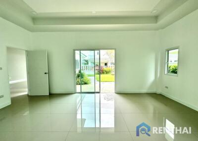 A beautiful single house large land area! Located near regent international school pattaya