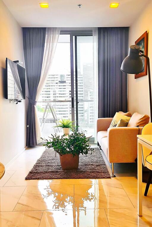 2 Bedrooms 2 Bathrooms Size 59sqm. Hyde Sukhumvit 11 for Rent 45,000 THB