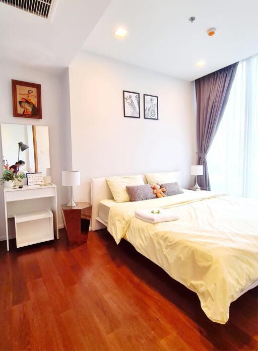 2 Bedrooms 2 Bathrooms Size 59sqm. Hyde Sukhumvit 11 for Rent 45,000 THB