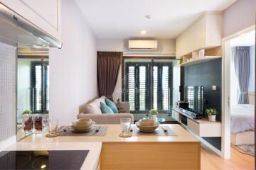 For Rent 1 Bed Condo Condolette Dwell 600m from BTS Phrom Phong