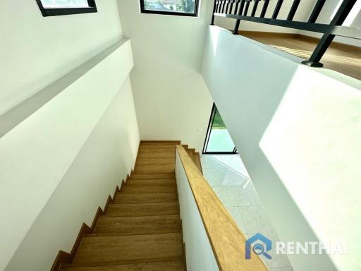 Brand new 2 storey  modern nordic style house for sale in Pattaya