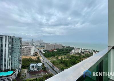 ขายคอนโดใกล้หาดจอมเทียน Dusit Grand Condo View 1 ห้องนอน วิวทะเลชั้นสูง