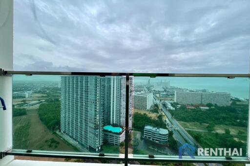 ขายคอนโดใกล้หาดจอมเทียน Dusit Grand Condo View 1 ห้องนอน วิวทะเลชั้นสูง