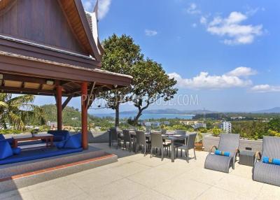 SUR7343: Five Bedroom Villa with Sea View in Surin