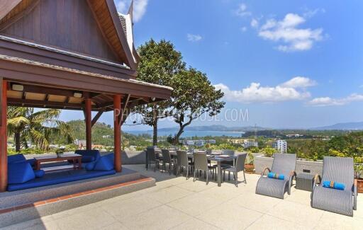 SUR7343: Five Bedroom Villa with Sea View in Surin