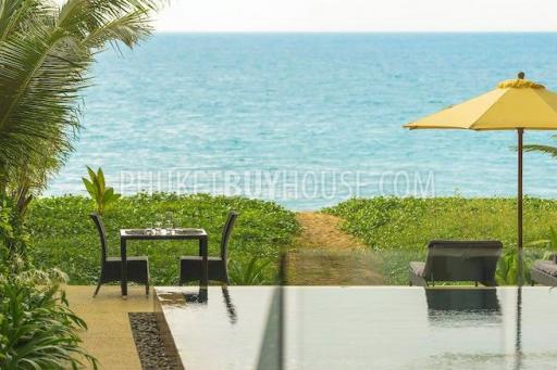 PHA7276: Beachfront Four Bedroom Villa at Natai Beach