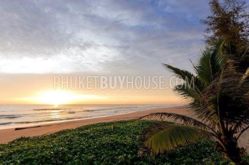 PHA7276: Beachfront Four Bedroom Villa at Natai Beach