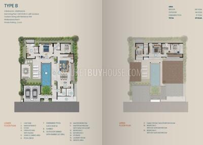 BAN7258: Four Bedroom, Two Storey Villa in Bang Tao