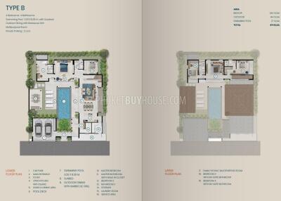 BAN7258: Four Bedroom, Two Storey Villa in Bang Tao