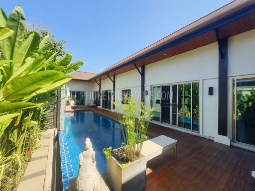 NAI7225: Modern Pool Villa with 4 Bedrooms in Nai Harn