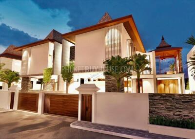 TAL7194: Three Bedroom Pool Villas in Thalang area