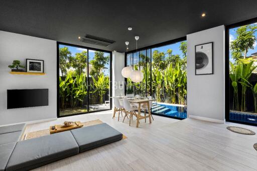 LAY7140: Stylish 2-bedroom house with a pool in Layan