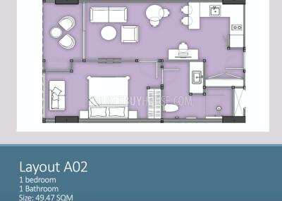 KAT7112: 1-Bedroom Apartment in Kata hills