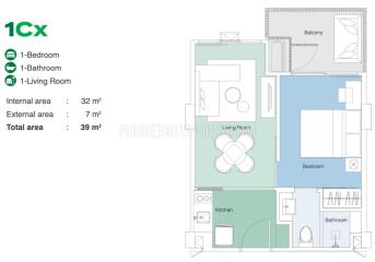 BAN7106: 1 Bedroom Cosy Unit in Bang Tao