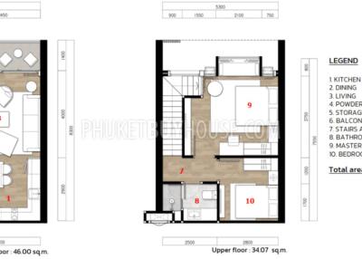 BAN7052: Luxury 2-Bedroom Duplex in Bang Tao