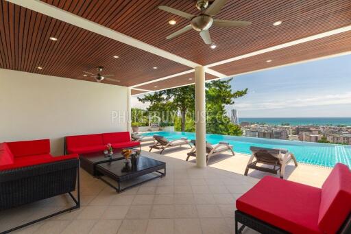 PAT7022: 7-bedroom Villa with View at Patong