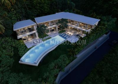KAR7015: Unlimited Luxury in 2 Buldings Villa at Karon