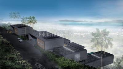 CHA7014: Modern Pool Villa with View at Chalong Bay