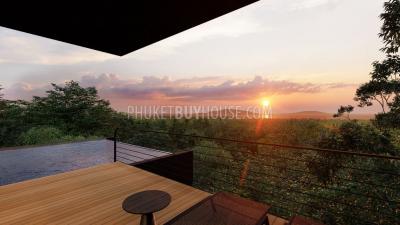 CHA7014: Modern Pool Villa with View at Chalong Bay