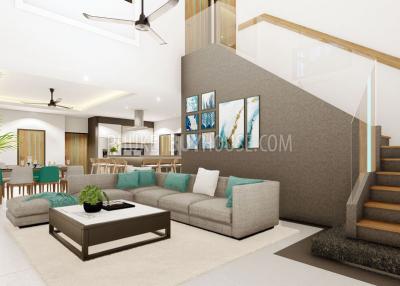PHA7013: 4 bedrooms Villa close to Natai Beach