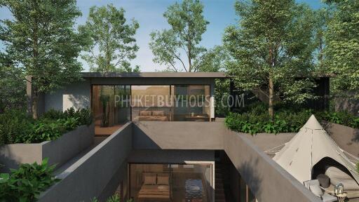 CHE6963: 3 Bedroom Villa in New Eco Project in Cherng Talay