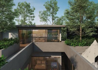 CHE6963: 3 Bedroom Villa in New Eco Project in Cherng Talay