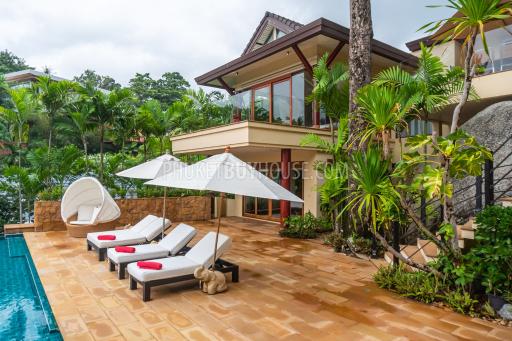 KAT6960: Magnificent Sea View Villa in Kata Beach Area