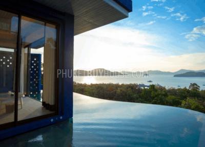 PAN6930: Magnificent Villa with Panoramic Sea Views in Panwa