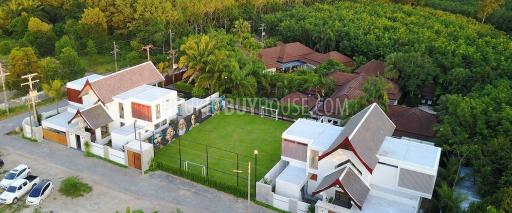 BAN6848: Complex of 2 Villas with a football field in Bang Tao area