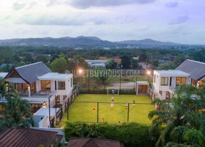 BAN6848: Complex of 2 Villas with a football field in Bang Tao area