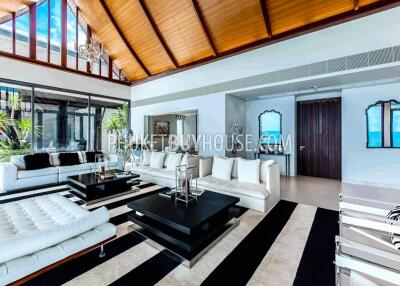 NAT6844: Villa with Panoramic Sea views in the area of Nai Thon Beach