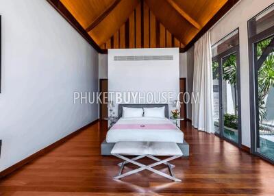 NAT6844: Villa with Panoramic Sea views in the area of Nai Thon Beach