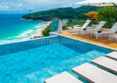 NAT6844: Villa with Panoramic Sea views in the area of Nai Thon Beach