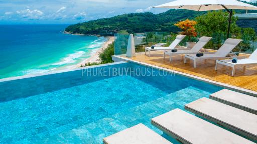 NAT6844: Villa with Panoramic Sea views in the area of Nai Thon Beach