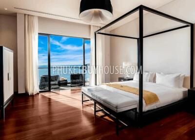 NAT6844: Villa with Panoramic Sea views in the area of Nai Thon Beach