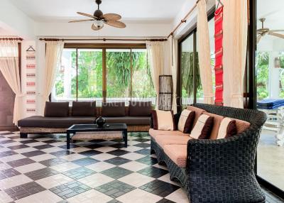 NAI6799: 4 bedroom villa surrounded by a tropical garden in Nai Harn area