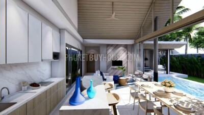 EAS6790: Villa for 4 Bedrooms in a new Project in Phuket