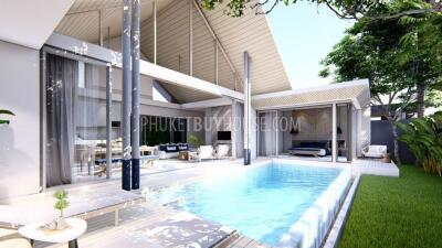 EAS6790: Villa for 4 Bedrooms in a new Project in Phuket