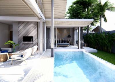 EAS6790: Villa for 4 Bedrooms in a new Project in Phuket