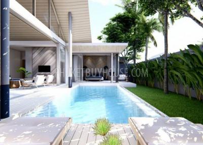 EAS6790: Villa for 4 Bedrooms in a new Project in Phuket