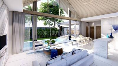 EAS6790: Villa for 4 Bedrooms in a new Project in Phuket