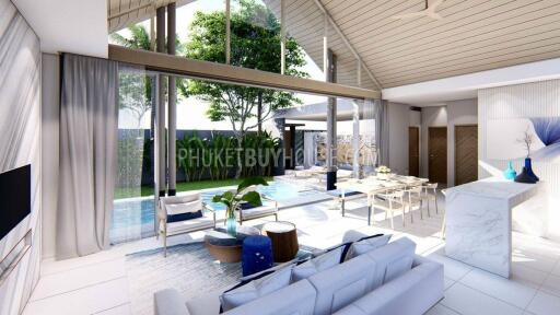 EAS6790: Villa for 4 Bedrooms in a new Project in Phuket