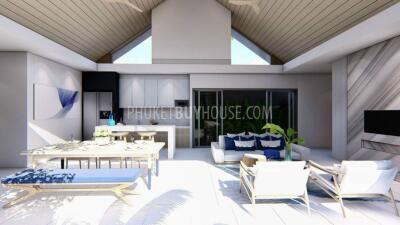 EAS6790: Villa for 4 Bedrooms in a new Project in Phuket